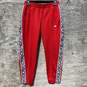 Nike Sportswear Taped Poly Pants University Red Sz L AJ2297-657